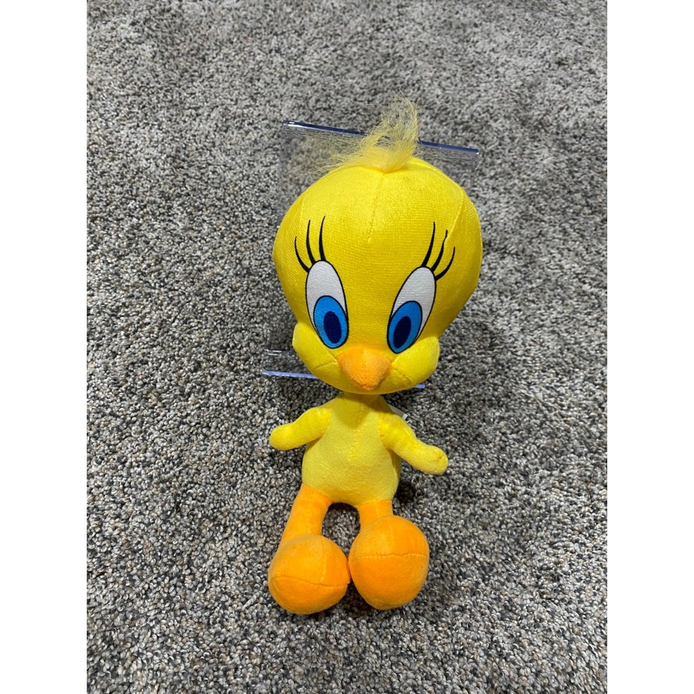 Looney Tunes Tweety Bird Plush Stuffed Animal Yellow Warner Bros Cartoon Toy